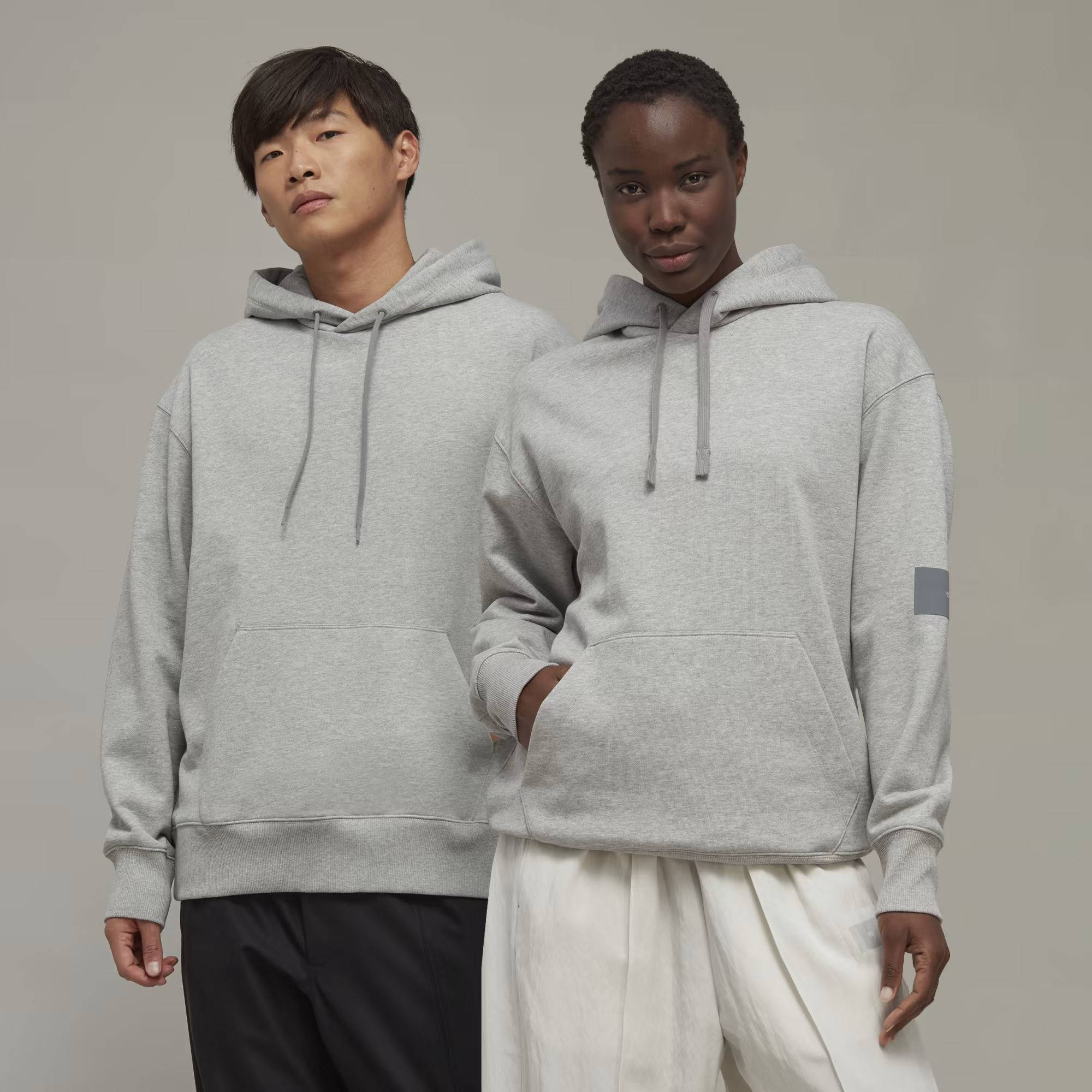 Y3 best sale grey sweatshirt