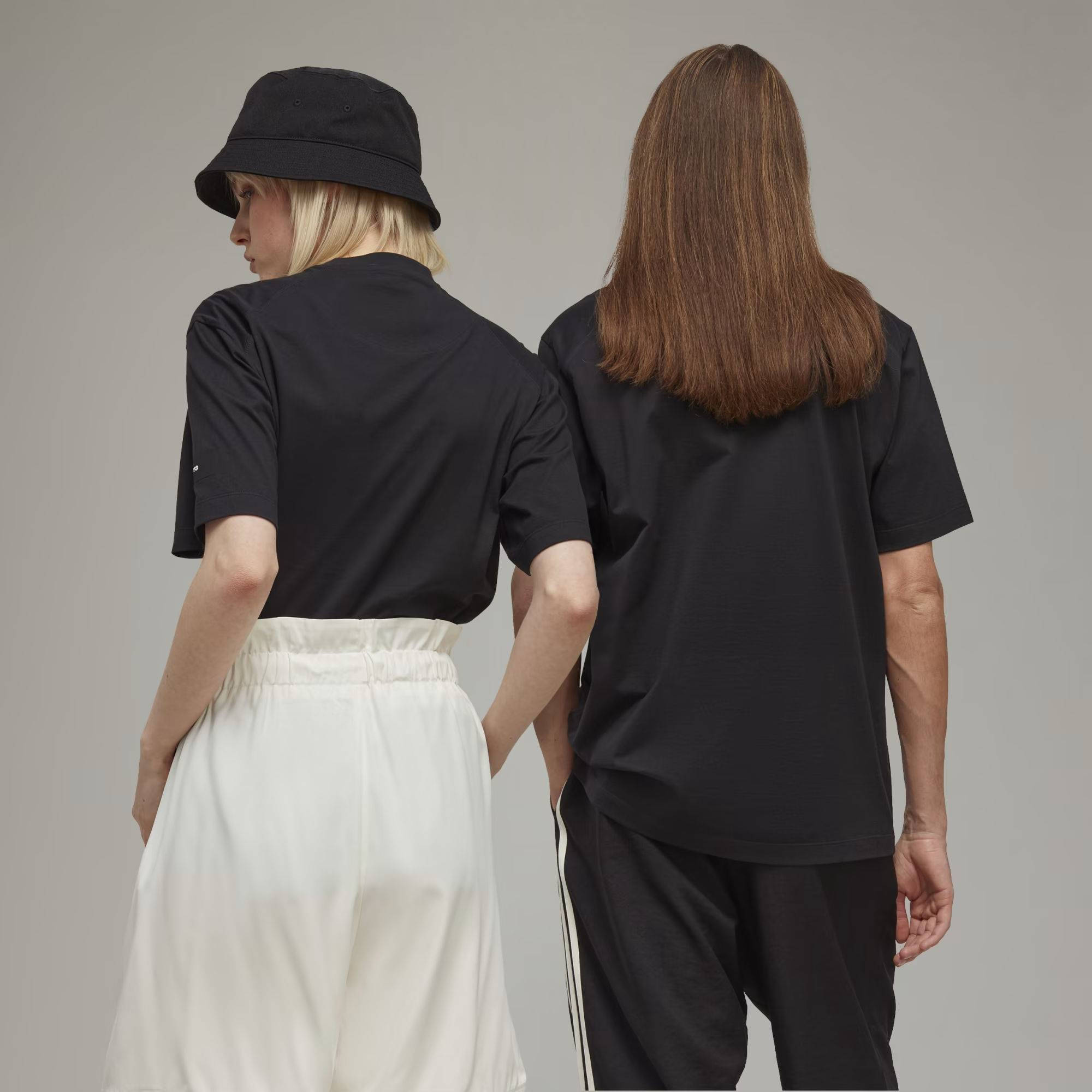 adidas Y-3 Relaxed T-shirt Black Backside