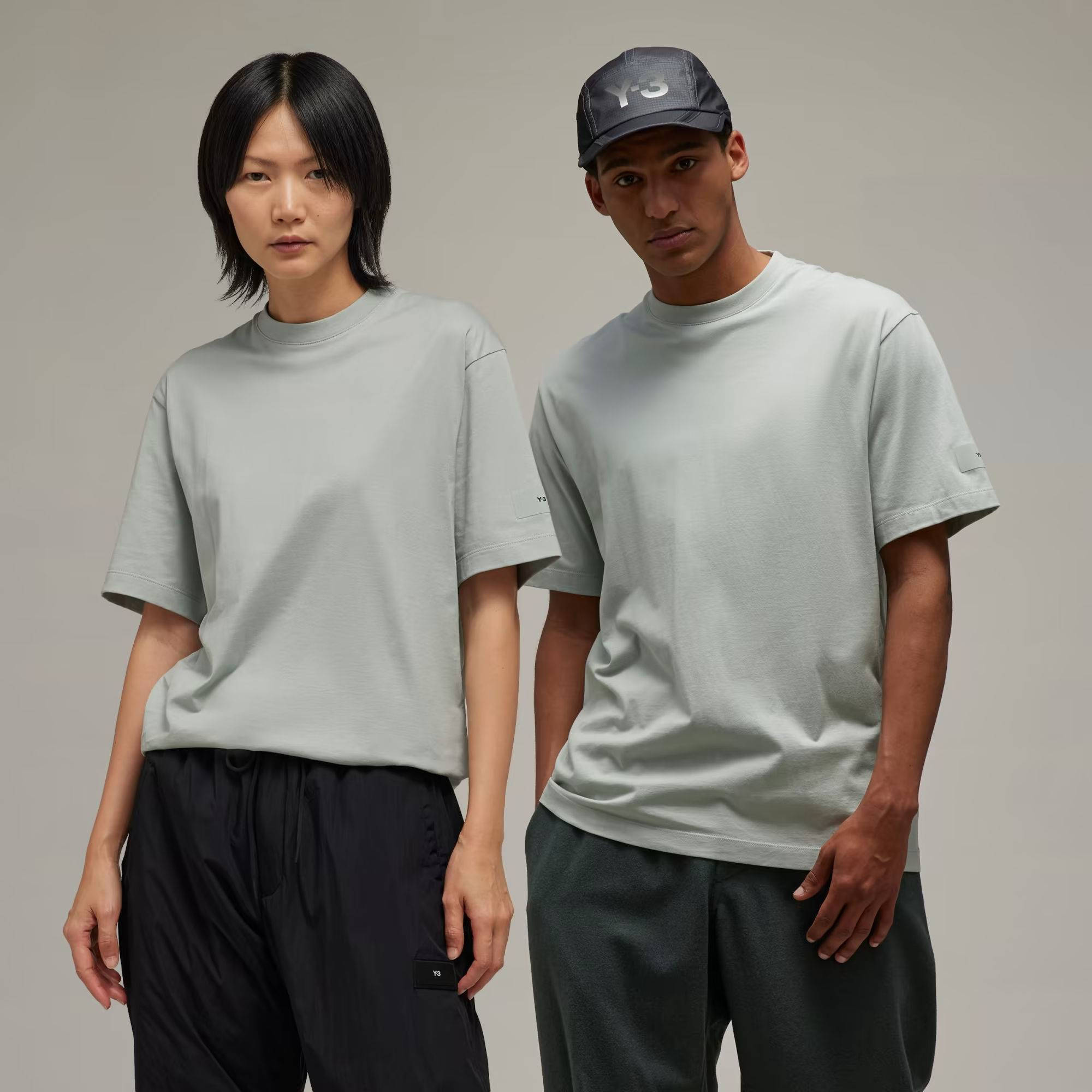 adidas Y-3 Relaxed T-shirt Wonder Silver Feature