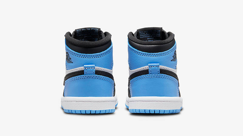 Air Jordan 1 High Toddler UNC Toe FD1413-400 Back
