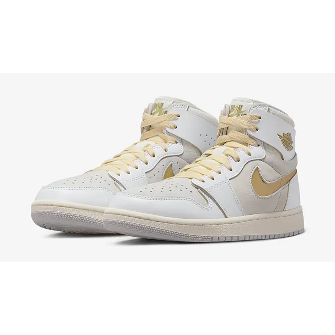 Nike air best sale jordan white gold