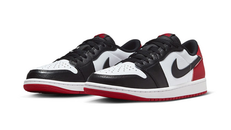 Check Out the Official Images Of the Air Jordan 1 Low "Black Toe" Check Out the Official Images Of the Air Jordan 1 Low "Black Toe"