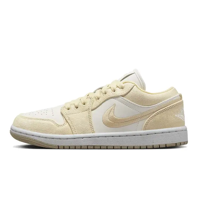 Air Jordan 1 Low Se Canvas Tan 