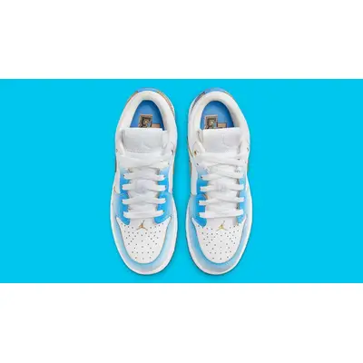 Air Jordan 1 Low Se Gs Blue Gradient 