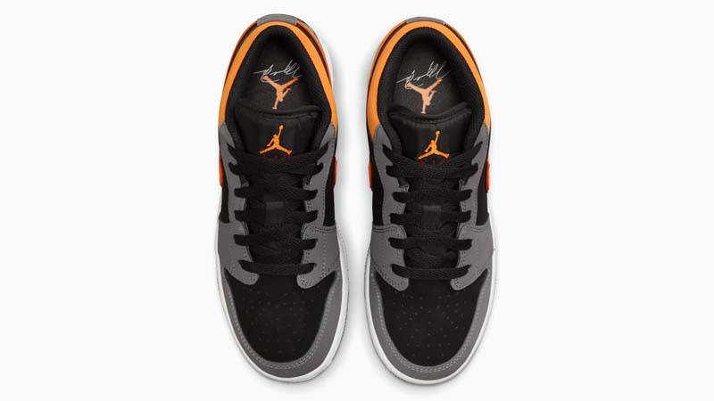 Air Jordan 1 Low SE GS Vivid Orange Middle