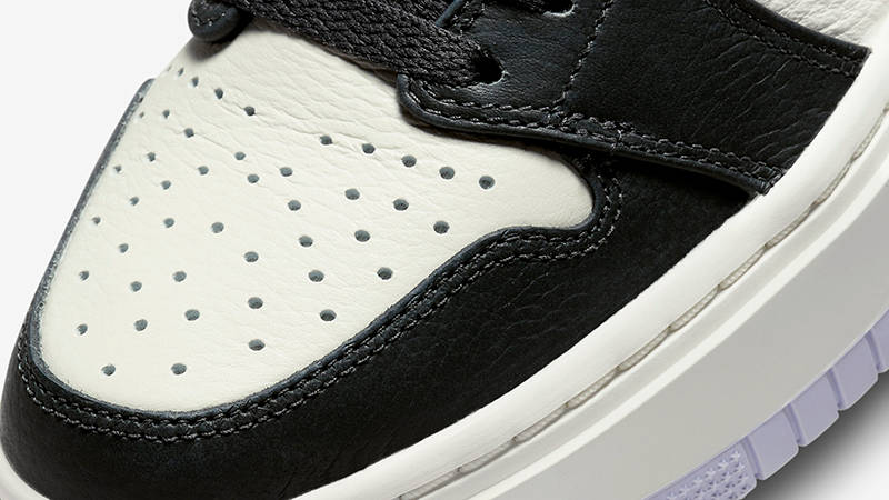 Air Jordan 1 LV8D High Black Toe Lilac DN3253-500 Detail