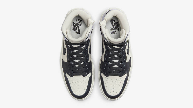 Air Jordan 1 LV8D High Black Toe Lilac DN3253-500 Top