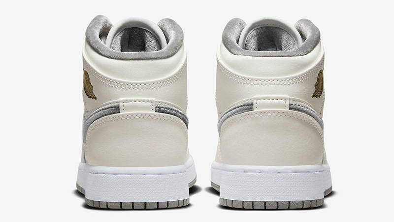 Air Jordan 1 Mid GS “Velvet Toe” back