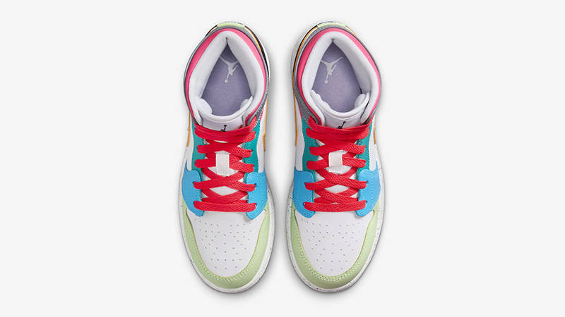 Air Jordan 1 Mid SE GS Multi middle