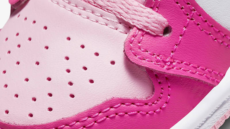 Air Jordan 1 Mid Toddler Fierce Pink FD8782-116 Detail