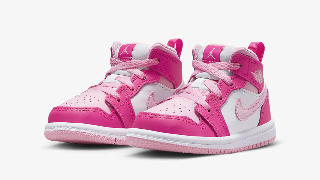 Air Jordan 1 Mid Toddler Fierce Pink FD8782-116 Side