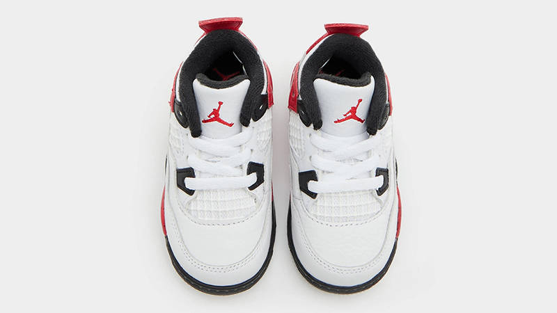 Air Jordan 4 Retro Toddler Red Cement BQ7670-161 Top
