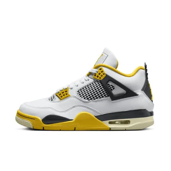 Jordan 4 cheap white yellow