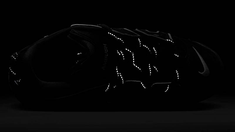AMBUSH x Nike Air More Uptempo Low Black FB1299-001 in dark