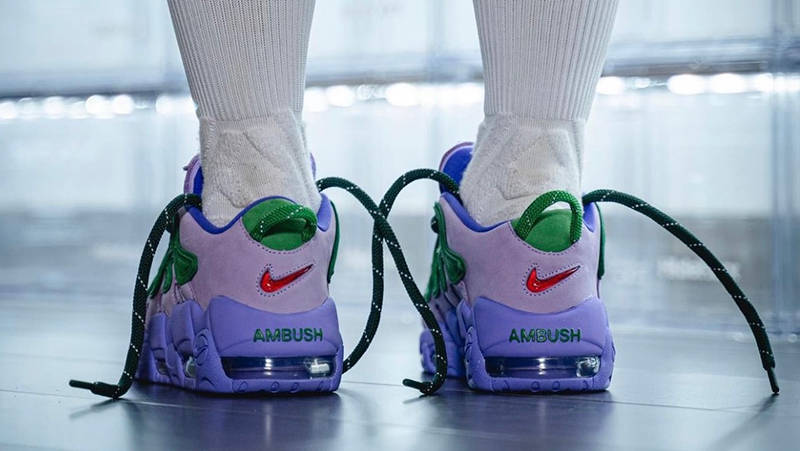 AMBUSH x Nike Air More Uptempo Low Lavender | Where To Buy