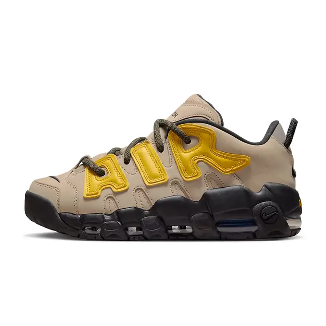 Nike air more money 2024 gold