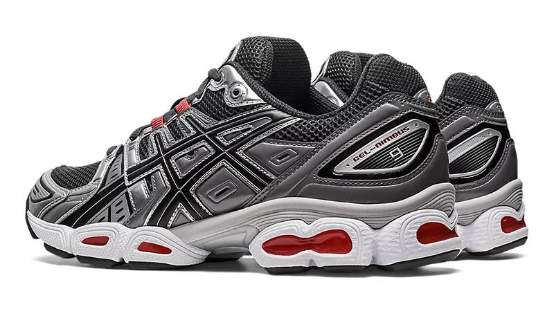 ASICS Gel-Nimbus 9 Graphite Grey Silver 1201A424-023 Back
