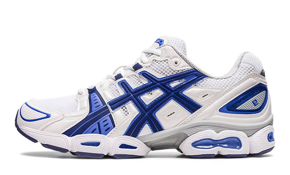 ASICS Gel-Nimbus 9 White Indigo Blue 1201A424-103