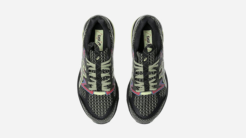 ASICS Gel-Terrain Black Green middle