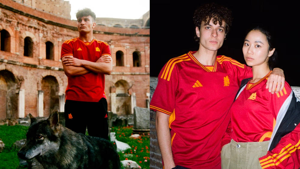 Image via adidas AS Roma x adidas Reunite for the First Time 30 Years