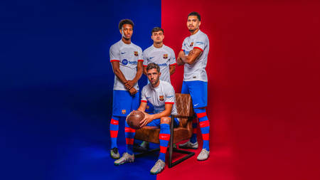 FC Barcelona Pays Homage to Club Legend Johan Cruyff With Its 2023/24 Away Kit
