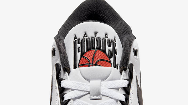 Billie Eilish x Nike Air Alpha Force 88 White Black DZ6763-102 Detail