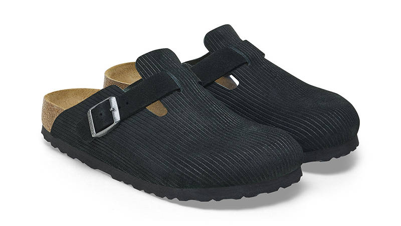 Birkenstock Boston Corduroy Black 1025270 Front