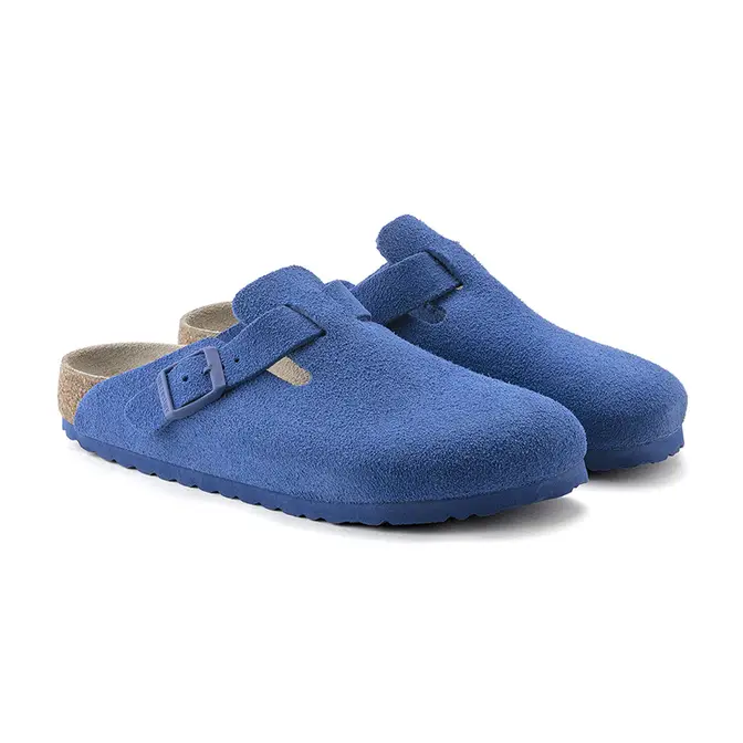 Birkenstock Boston Suede Ultra Blue | Where To Buy | 1022564 | The Sole ...