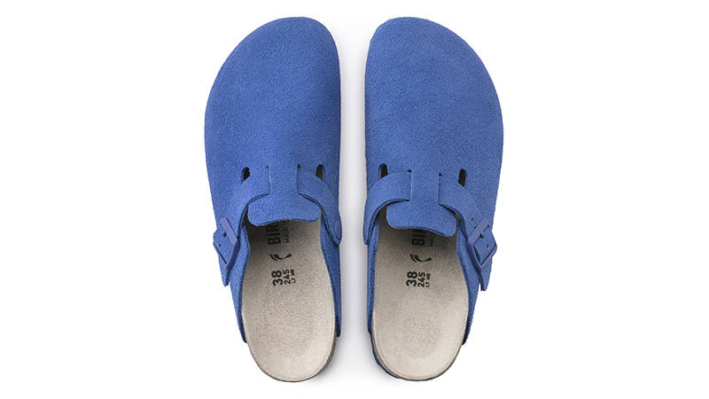 Birkenstock Boston Suede Ultra Blue 1022564 Top