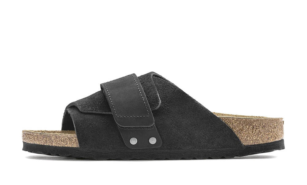 Birkenstock Kyoto Nubuck Suede Black