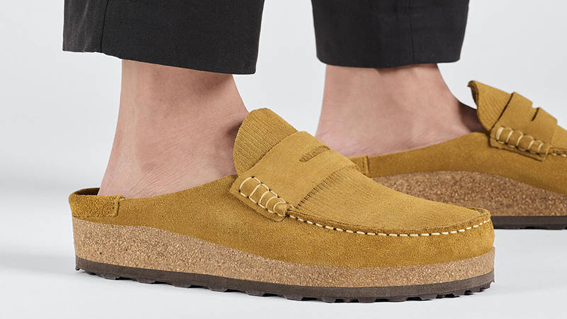 Birkenstock Naples Cork Brown 1025472 on fee