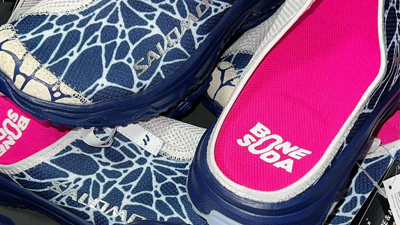 Bone Soda x Salomon RX Slide 3.0 Detail