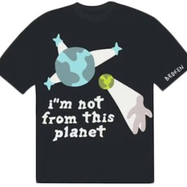 Broken Planet I'm Not From This Planet T-shirt