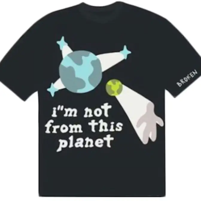 Broken Planet I'm Not From This Planet T-shirt | Where To Buy ...