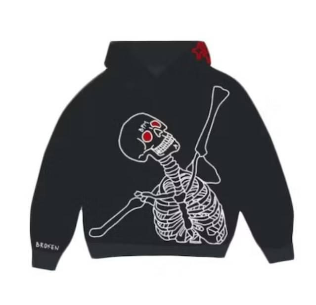 Broken Planet Market Dark Hours Hoodie Black Feature
