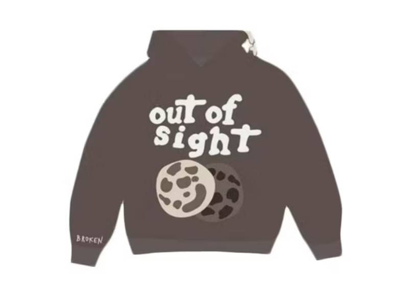 Broken Planet Market Out of Sight Hoodie Brown Feature