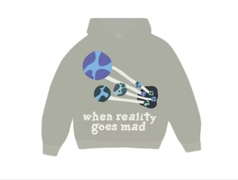 Broken Planet Market When Reality Goes Mad Hoodie Grey Feature