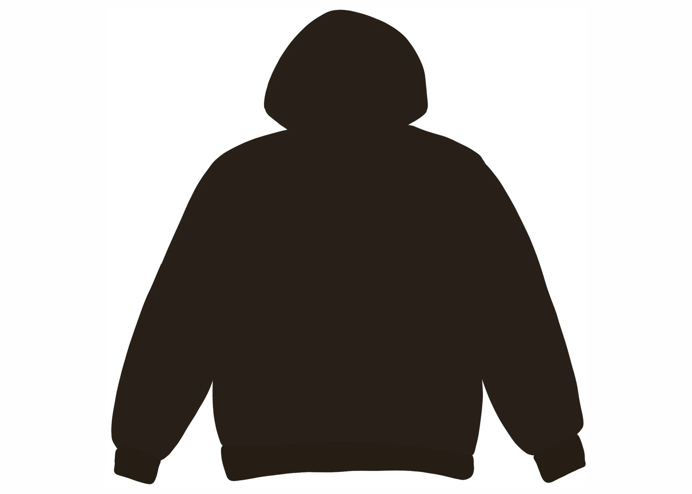 Broken Planet Market Zip Up Hoodie Grey Backside