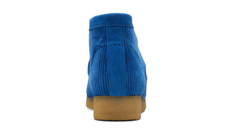 Clarks Wallabee Boots Pacific Blue 26169845 Back