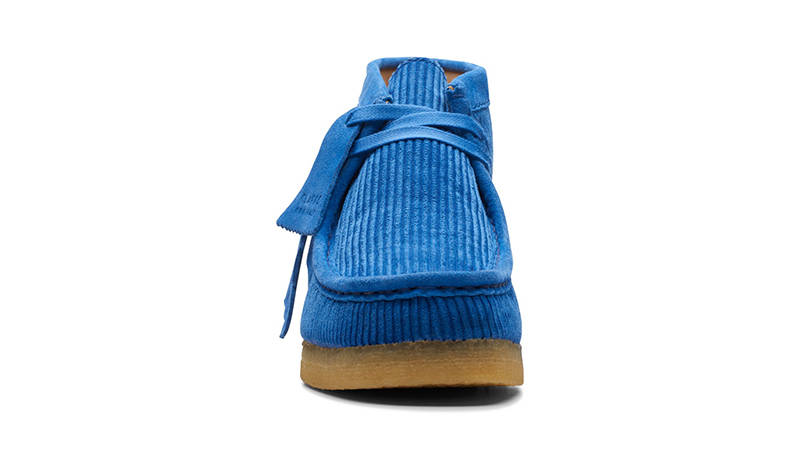 Clarks Wallabee Boots Pacific Blue 26169845 Front