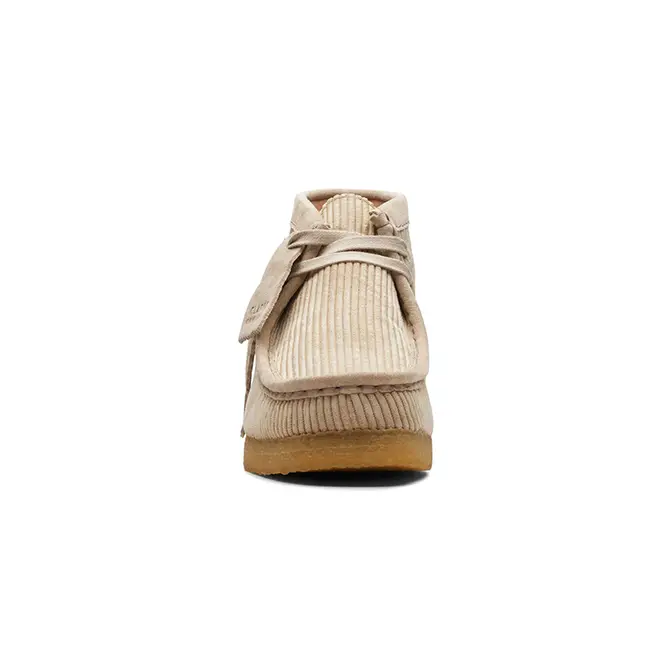 Clarks Wallabee Boots Sand Cord 26169848 Front