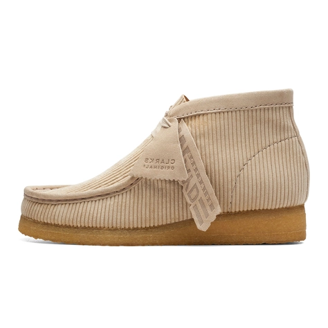 Clarks Wallabee Boots Sand Cord 26169848