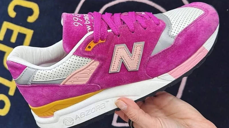 Concepts x New Balance 998 Pink U998CN Side