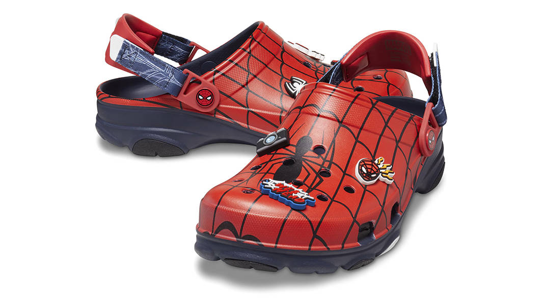 Spider 2025 man crocs