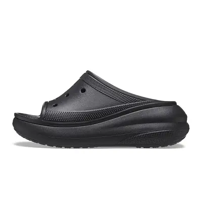 Crocs Classic Crush Slides Black | Where To Buy | 208731-001 | The Sole ...