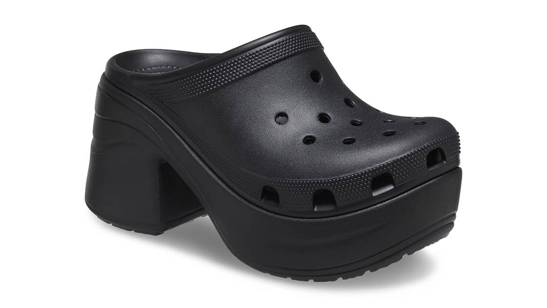 Crocs Classic Siren Clog Black 208547-001 Front