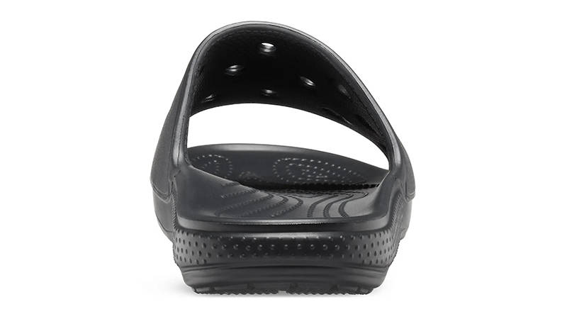 Crocs Classic Slides Black 206121-001 Back