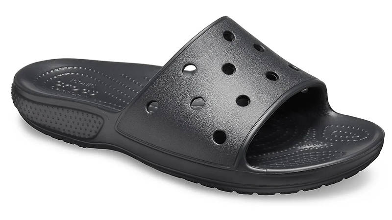 Crocs Classic Slides Black 206121-001 Side