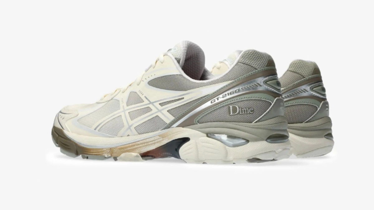 Asics x Dime Dominate the Retro Runner Trend With the GT-2160 "Cream"