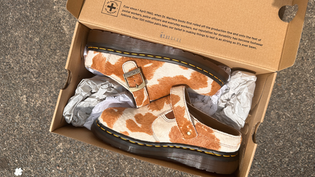 The Dr. Martens Isham Mule Is Our New Fave Statement Slip-On The Dr. Martens Isham Mule Is Our New Fave Statement Slip-On